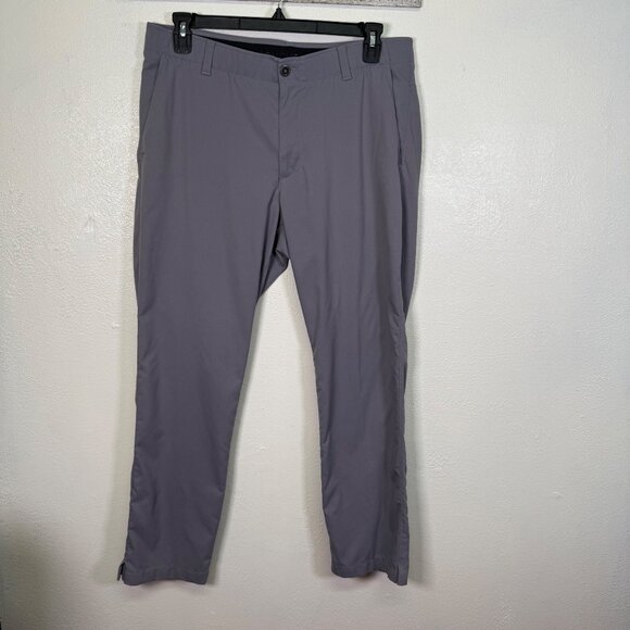 Under Armour Mens The Showdown Pant Gray 38/30 Golf Performance stretch - Picture 1 of 11